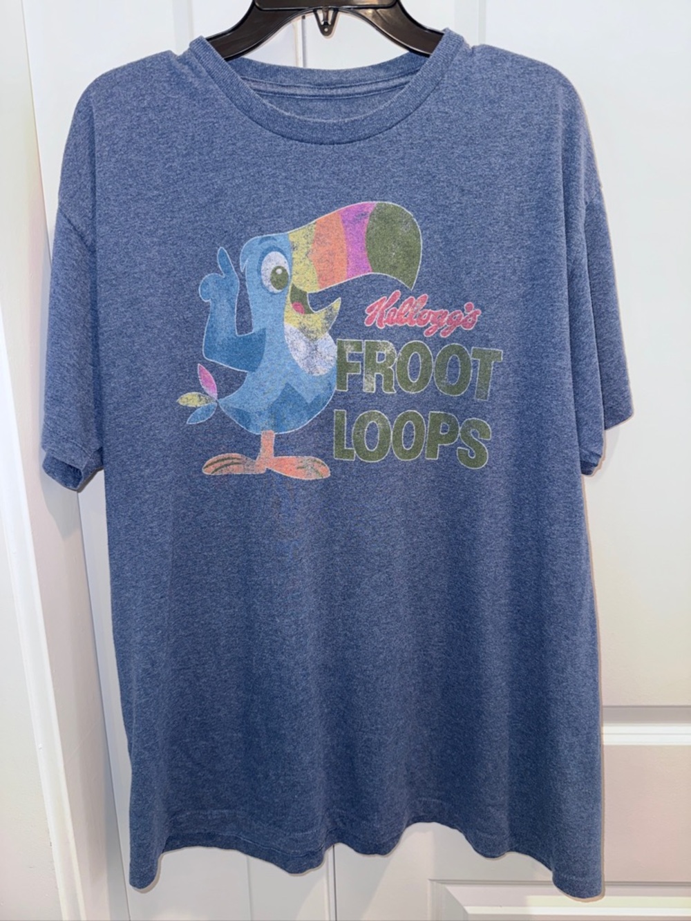 Kellogg's Froot Loops Toucan Graphic Tee - Blue